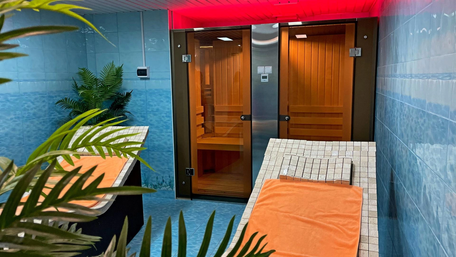 Инфракрасная сауна | Кушетки-шезлонги с подогревом | "Душ впечатлений"