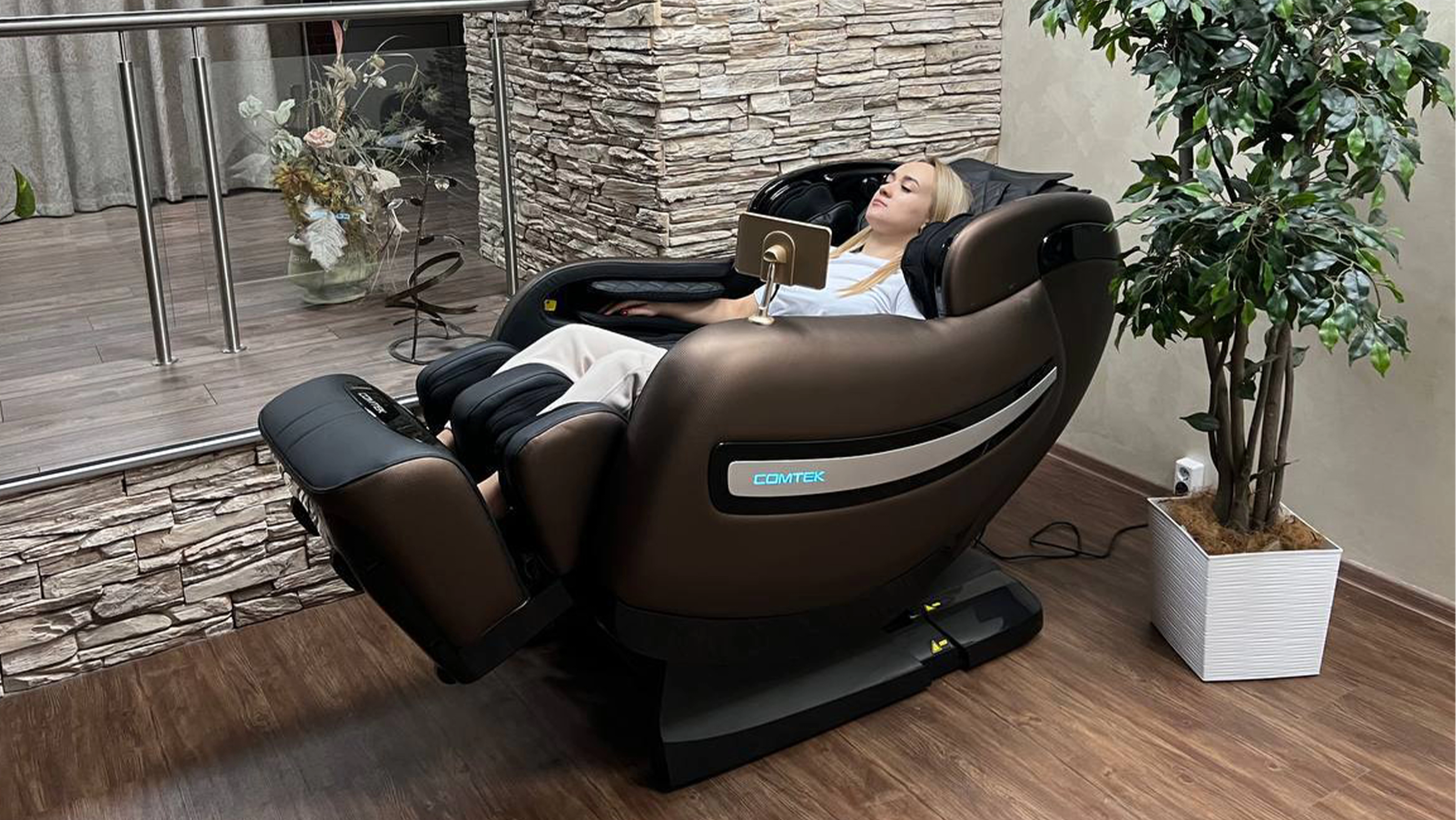 Массажное кресло